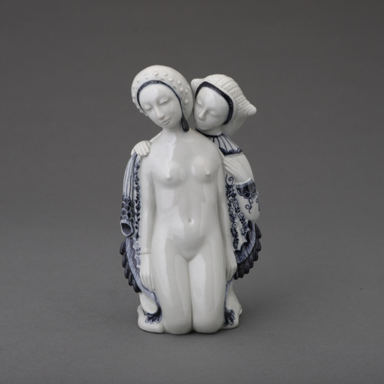 Woman with Maid Servant