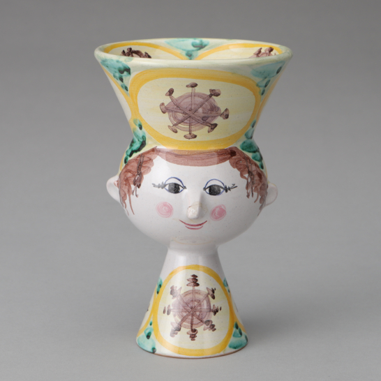 Girl Head Vase