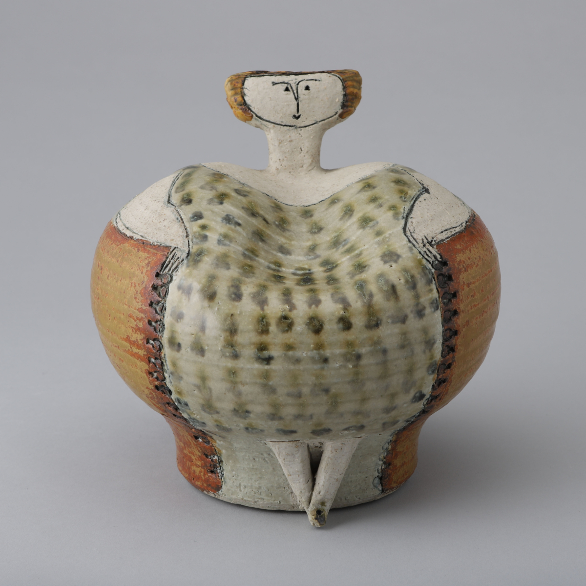 Woman Sitting in an Armchair