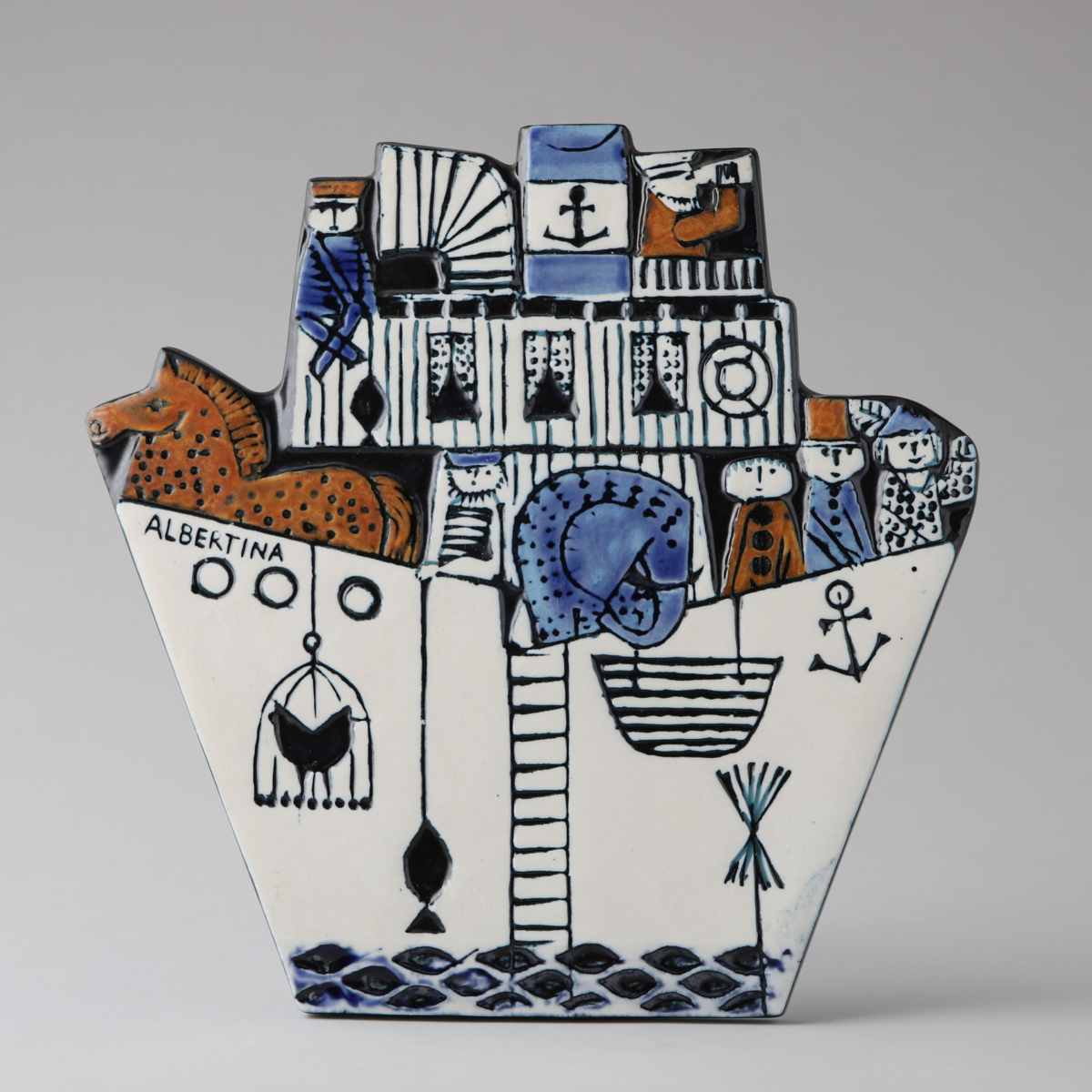 Wall Plaque "Albertina"