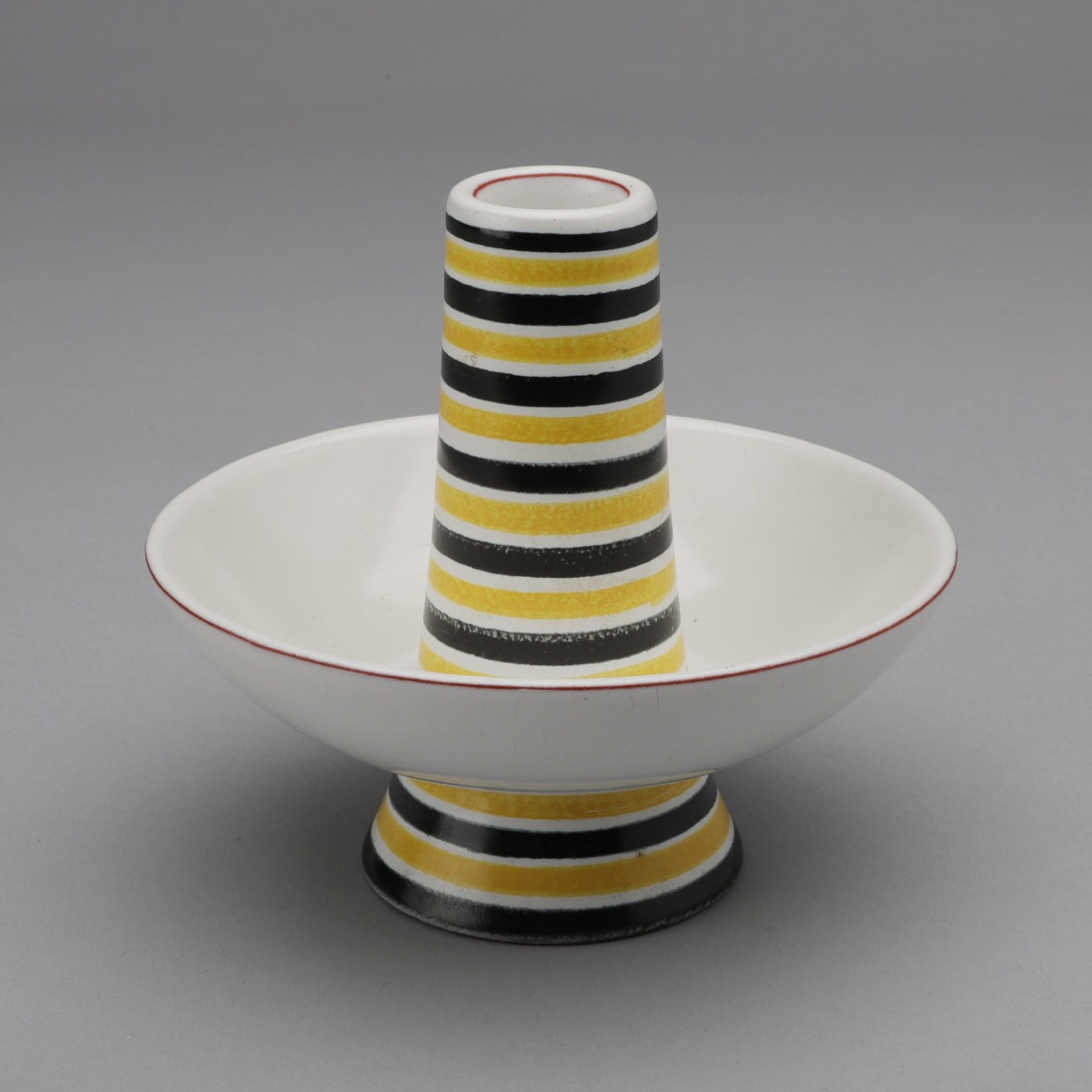 Faience Candleholder