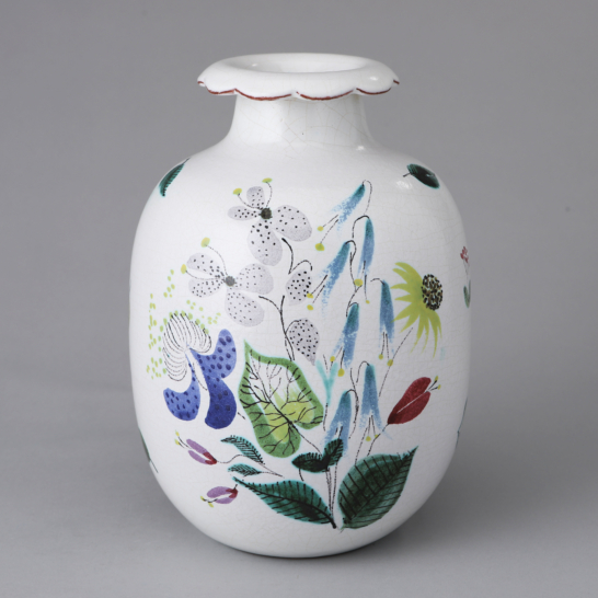 Faience Vase