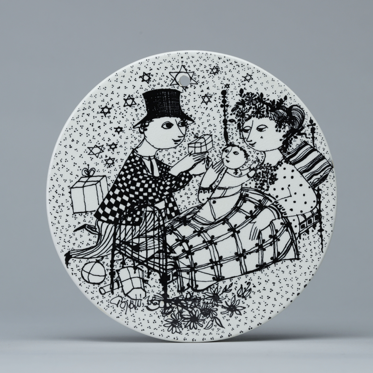 Month plate_December "Mirakel"