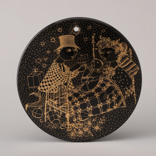 Month plate_December 