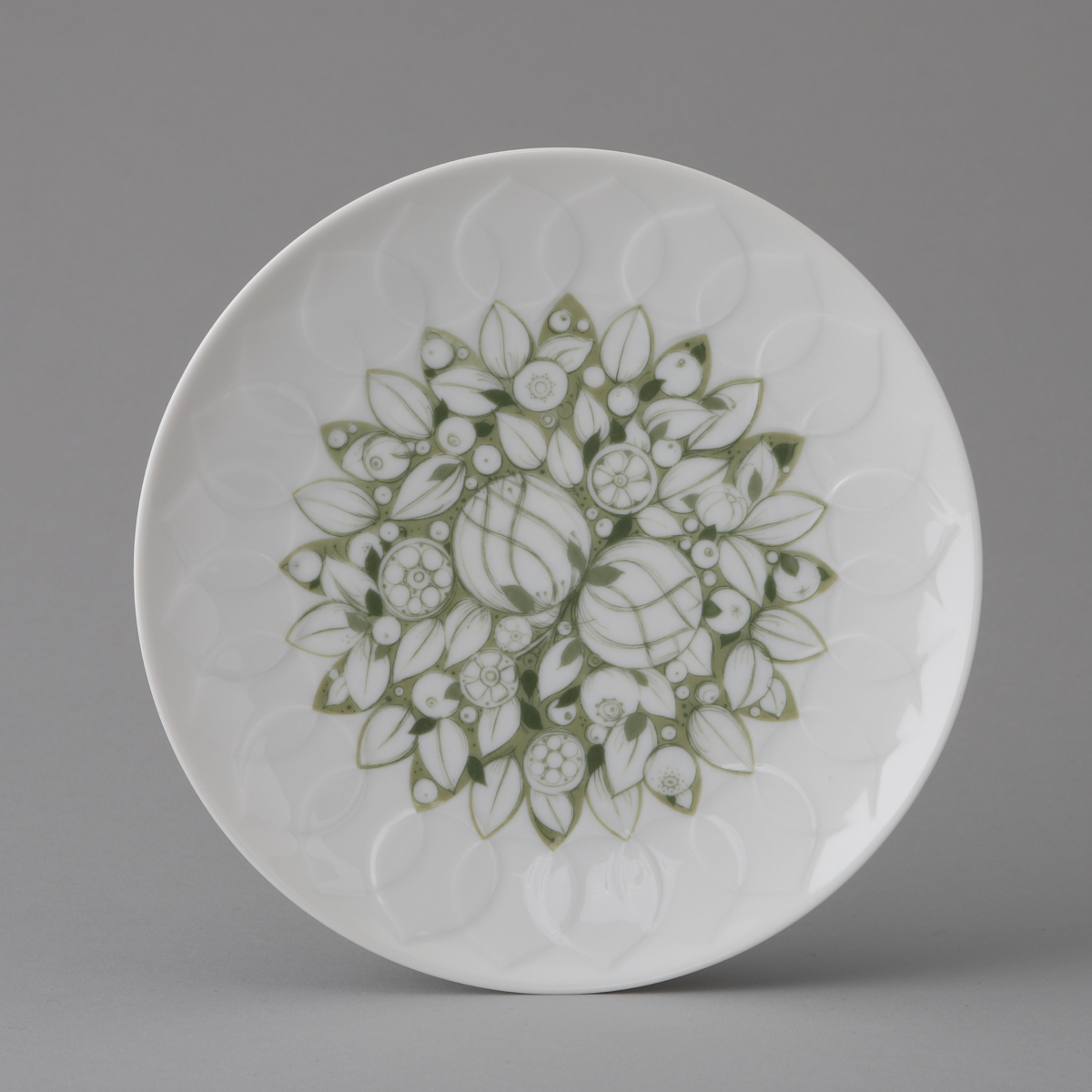 "Lotus_ Jade" Plate