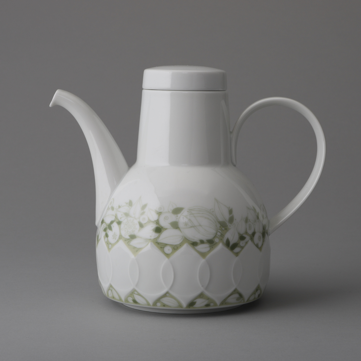 "Lotus_Jade" Coffee Pot