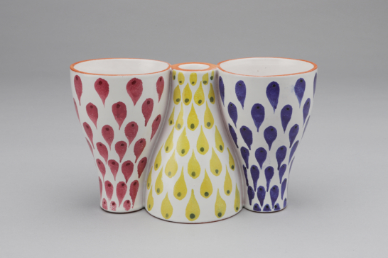 Faience Candleholder / Vase