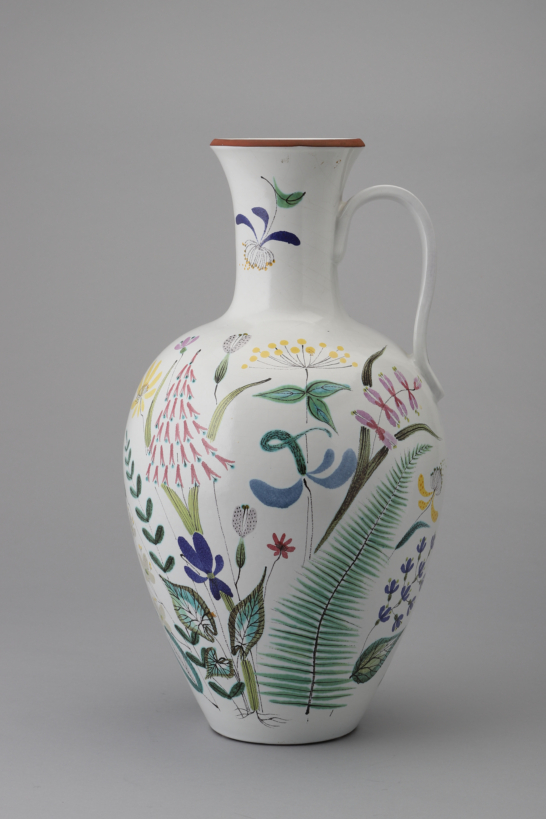 Faience Jug