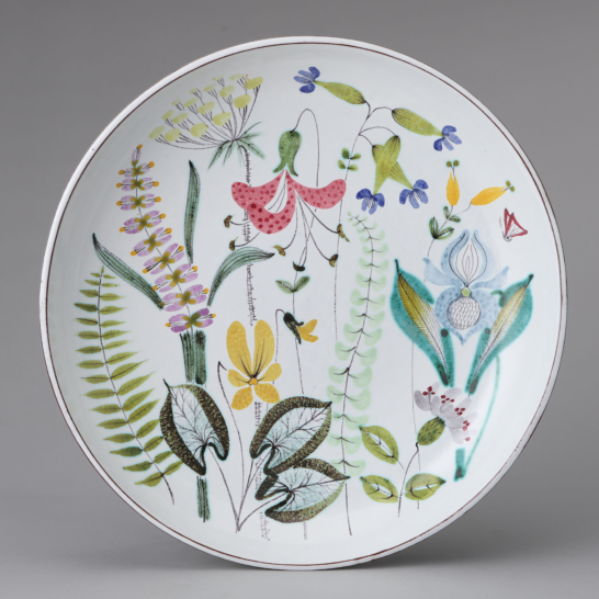 Faience Dish