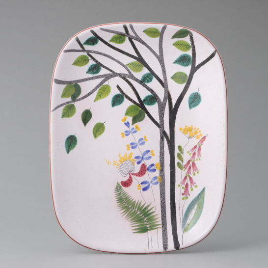 Faience Dish