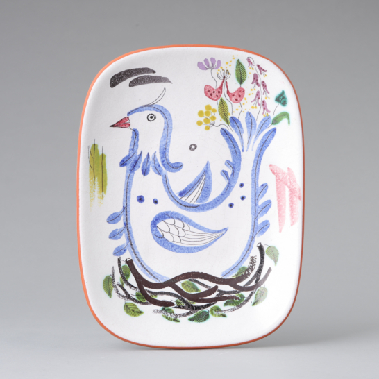 Faience Dish