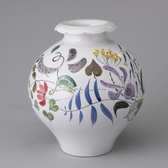 Faience Vase