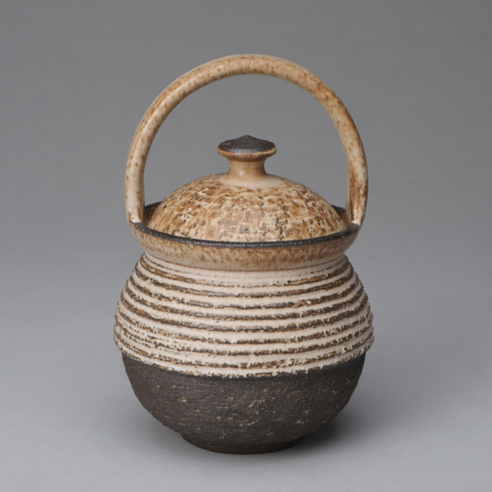 Chamotte Lidded bowl