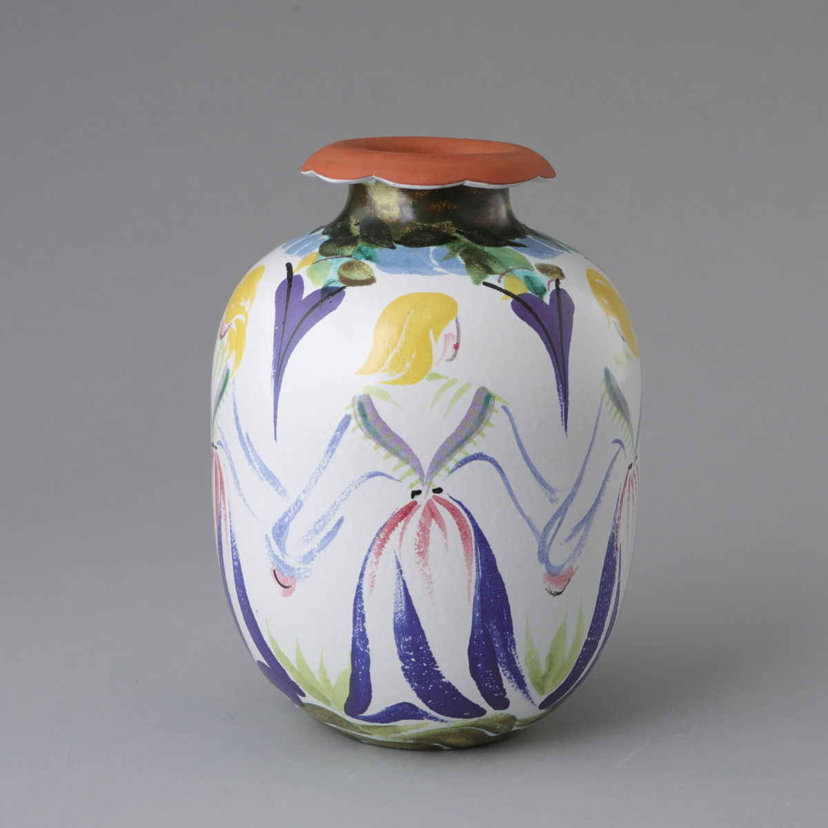 Faience Vase