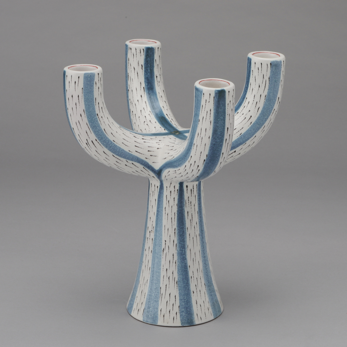 Faience Candleholder