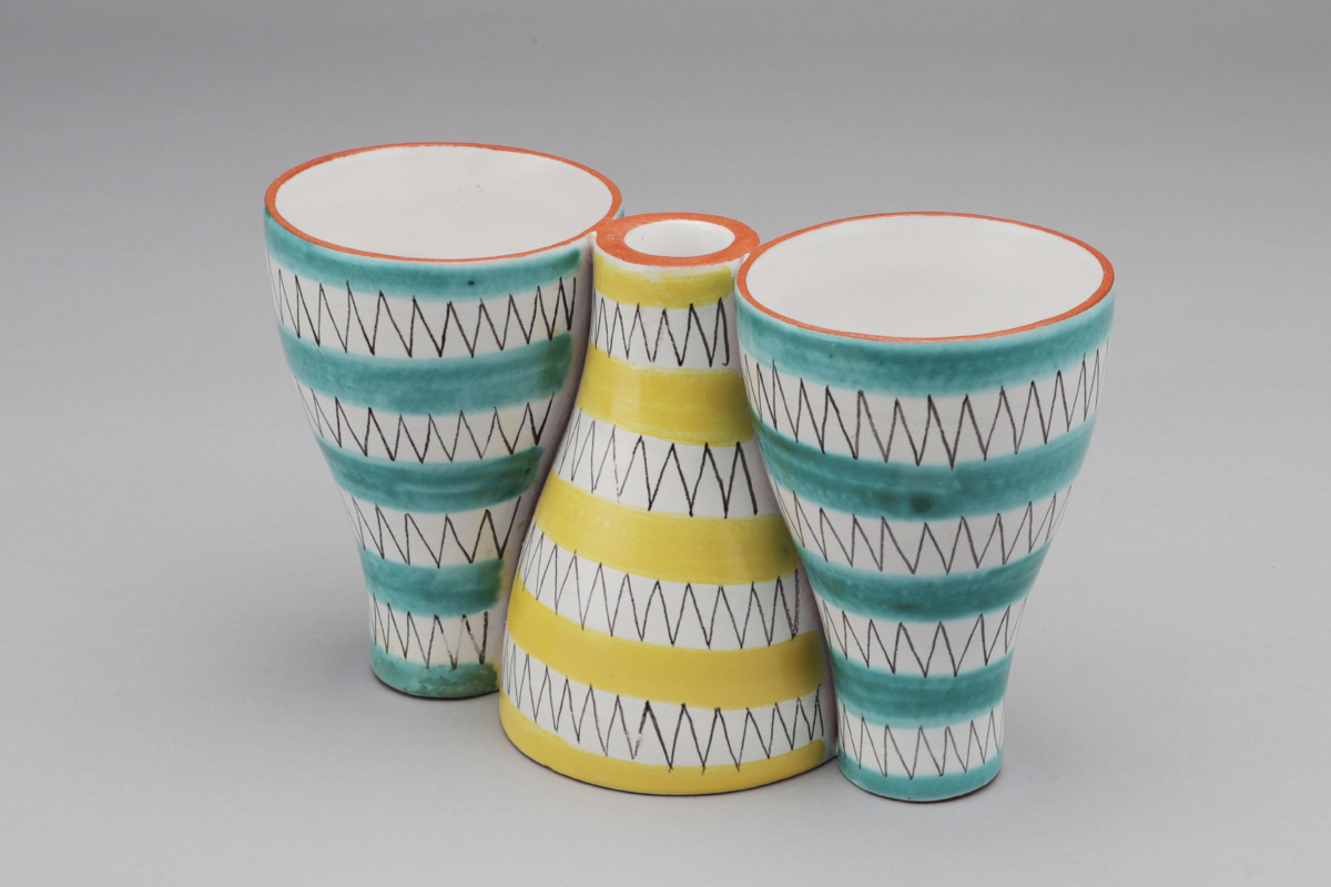 Faience Candleholder / Vase