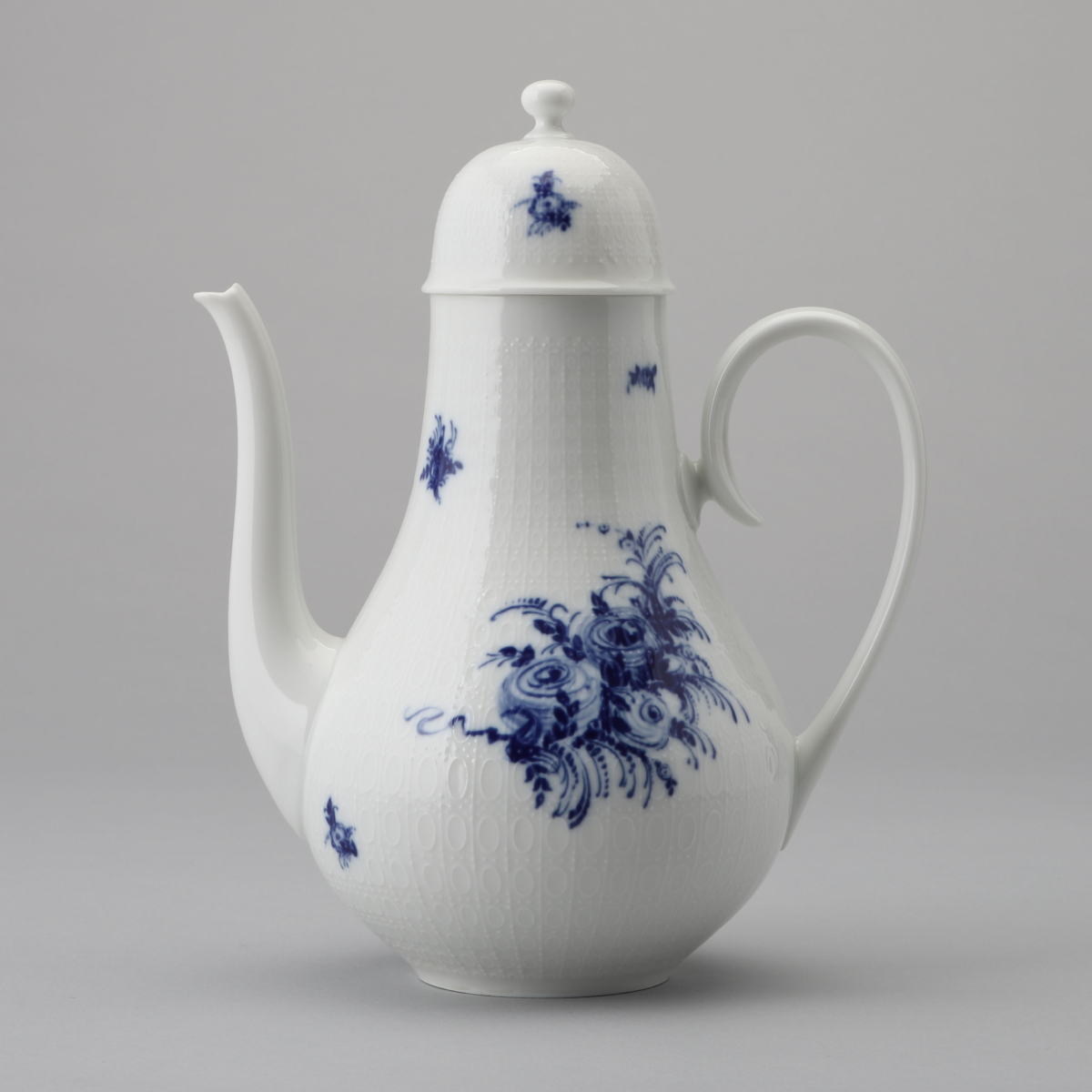 "Romanze_Blau (Blue)" Sugar Bowl with Lid