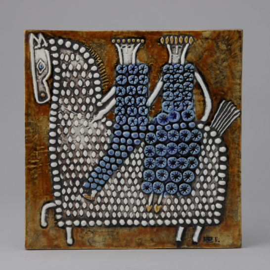 Unik Series Wall Plate Ryttare(Horsemen)