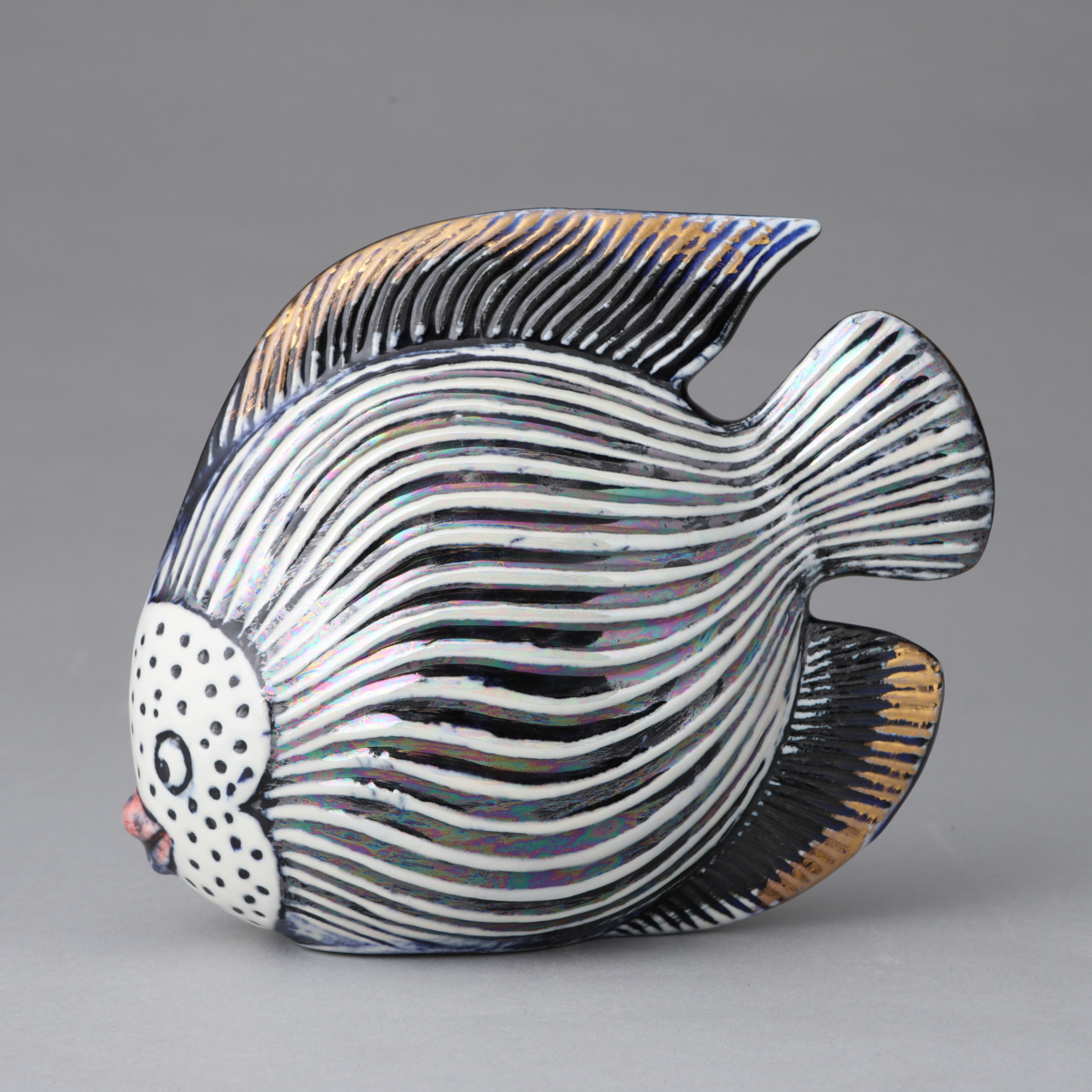 Radiant Round Fish from "Ocean" Series