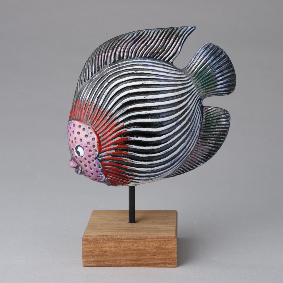 Radiant Round Fish from "Ocean" Series