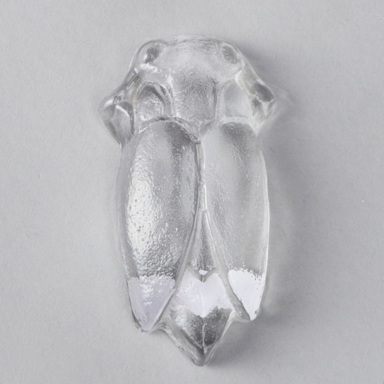 Night Butterfly in Crystal Glass