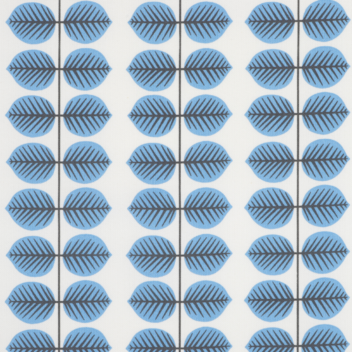 "Berså" Leaf Pattern Fabric