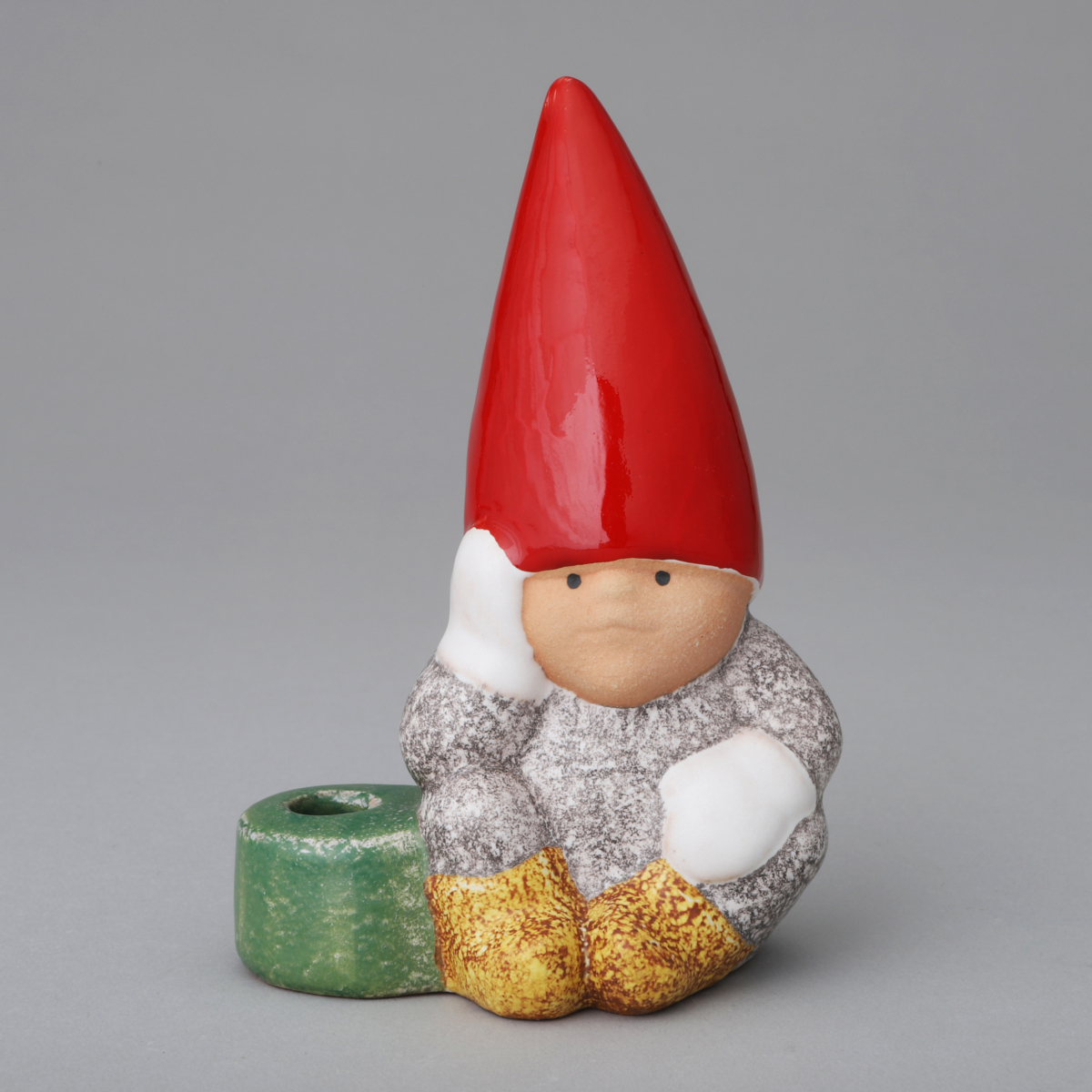 "Santa Claus's Family" Candleholder