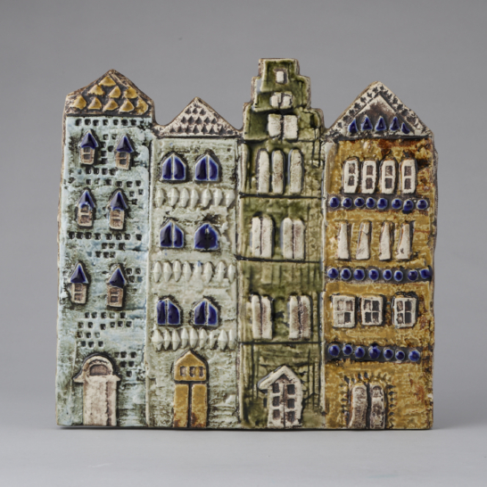 Väggplatta-Gamla Stan (Wall Plate_Old Town)