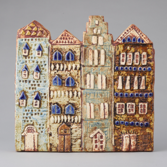 Väggplatta-Gamla Stan (Wall Plate_Old Town)
