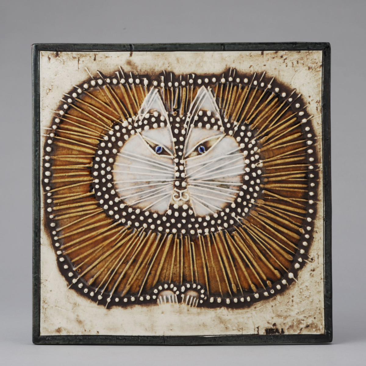 "Unik" Series Wall Plaque "Cat"