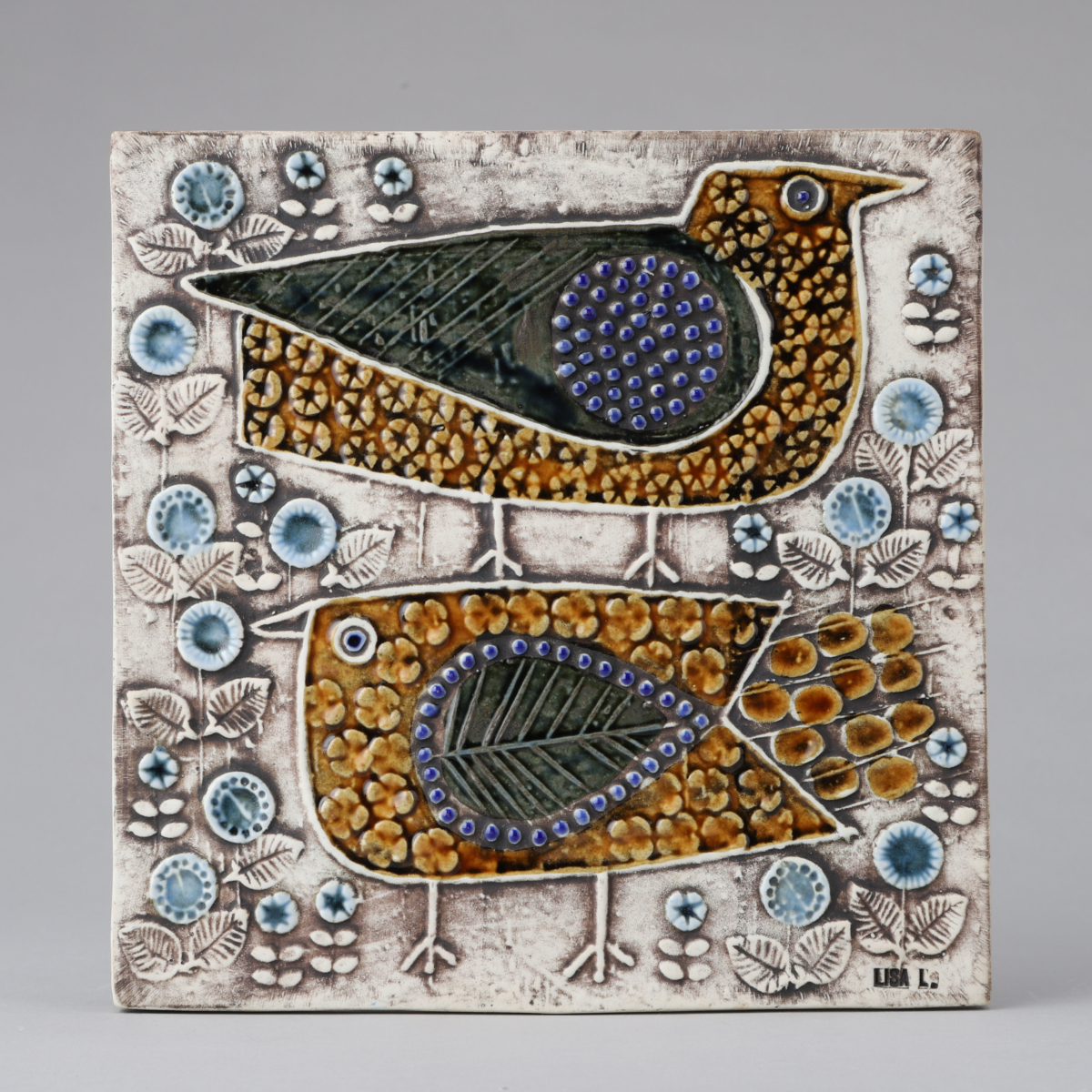 Unik Wall Plaque Series Fåglar(Birds)