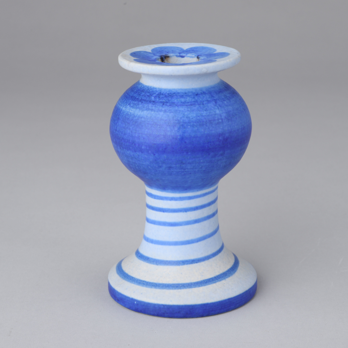 Blue Candleholder