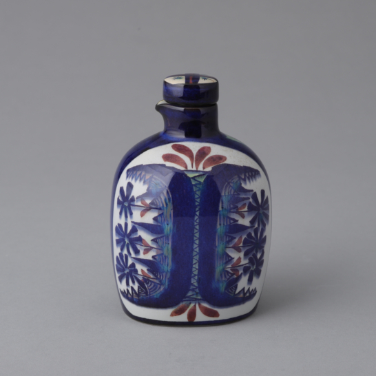 Tenera Series  Faience Bottle with Lid