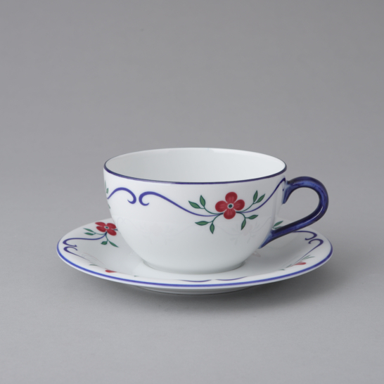 "Sundborn" Coffee/Latte Cup & Saucer