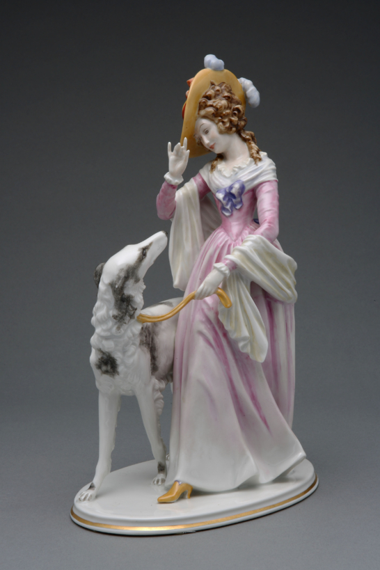 Lady & Borzoi