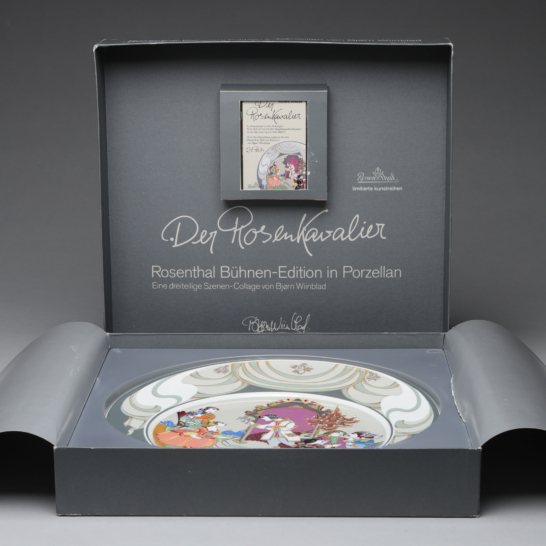 "Der Rosenkavalier (The Knight of the Rose) 2 Akt" Opera Wall Plate