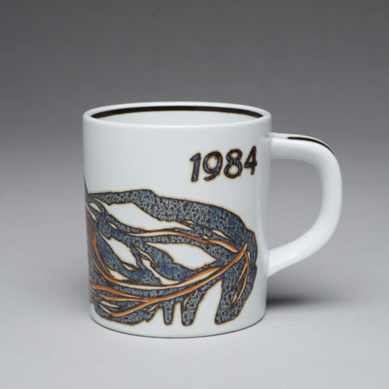 Royal Copenhagen Annual Mug Small 1984