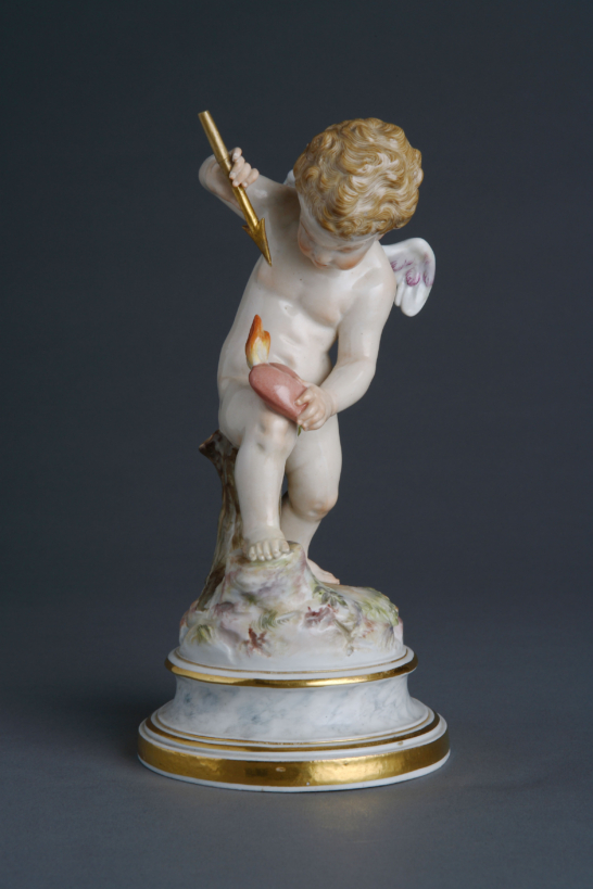 Cupid with Burning Heart