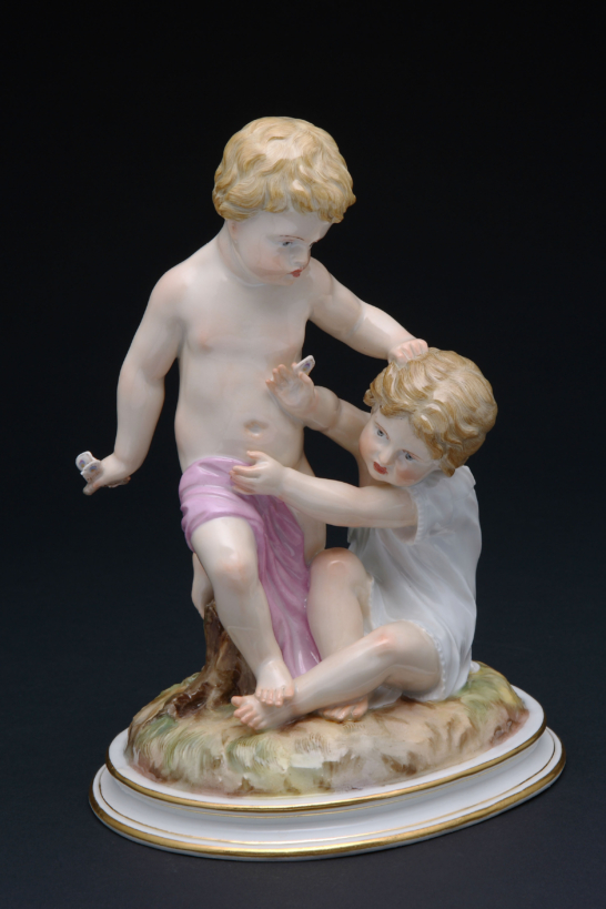 Children Fighting for Butterflies