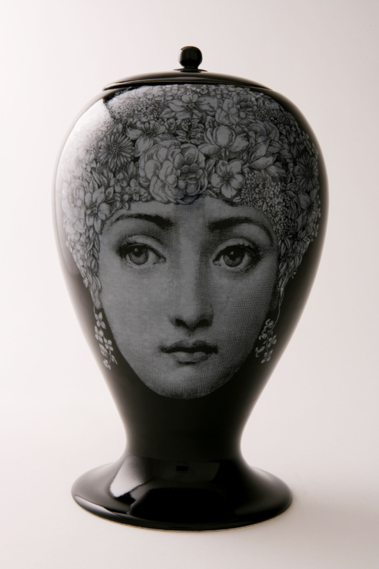 Fornasetti BITOSSI Black Vase