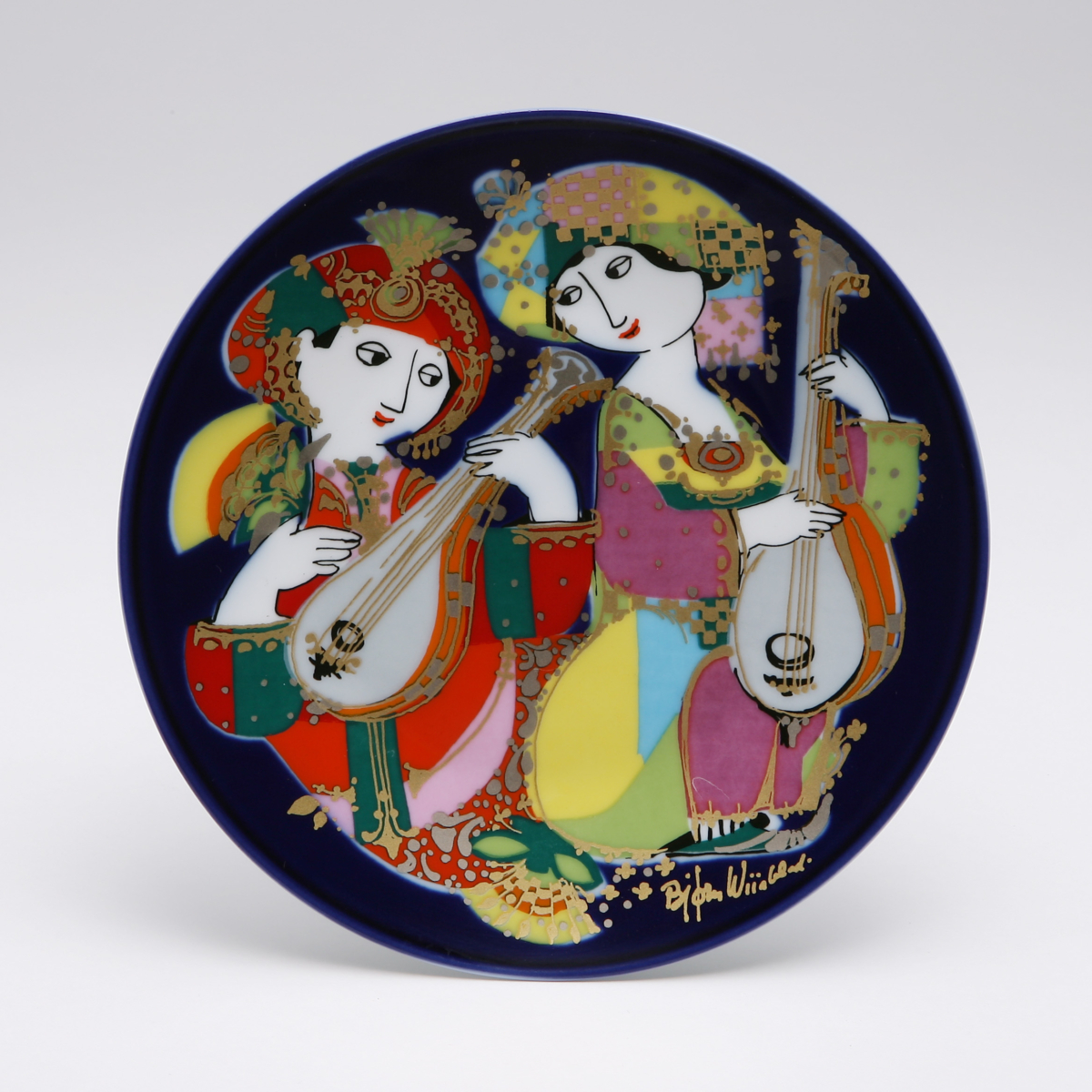 "Orientalische Nachtmusik" Mandolinenspieler Motiv 2